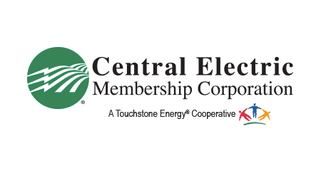 Logo for Central Electric Membership Corporation. Offering both electric and renewable power services.